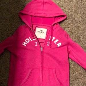 Hollister zip-up hoodie